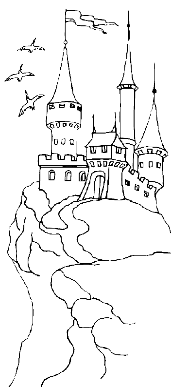 Zamki kolorowanki